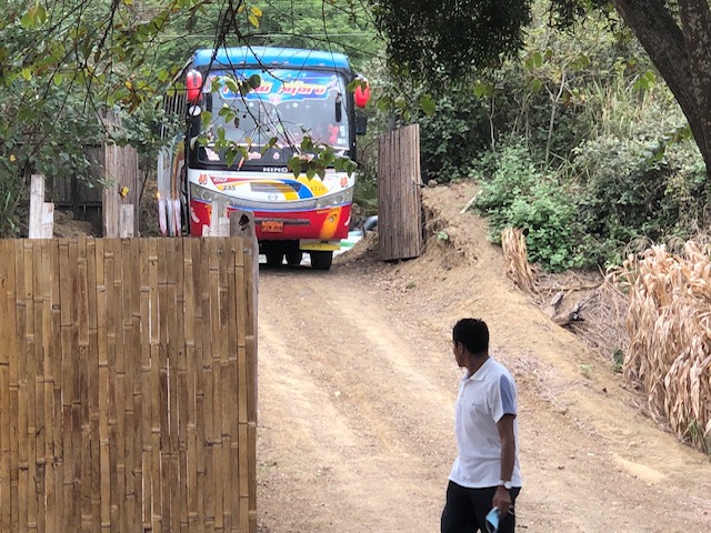 Parqueo para buses si se necesita para eventos